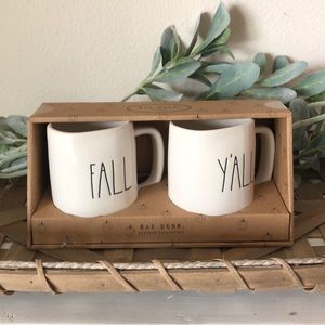 Rae Dunn “Fall Ya’ll” Mug Set